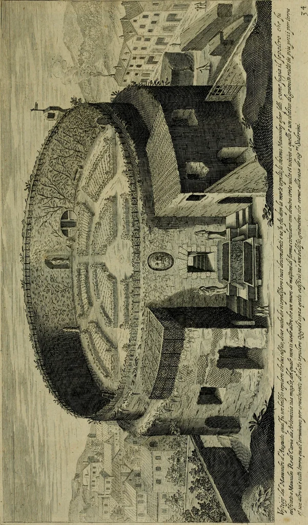 An illustration from Vestigi delle antichita di Roma, Tiuoli, Pozzuolo et altri luochi, 1606, leaf 70
