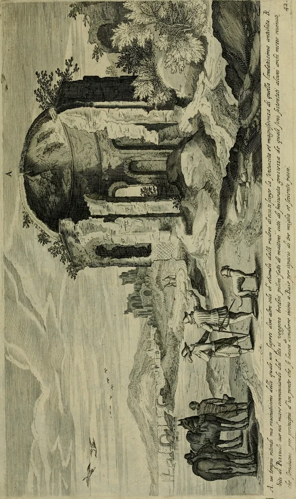 An illustration from Vestigi delle antichita di Roma, Tiuoli, Pozzuolo et altri luochi, 1606, leaf 86