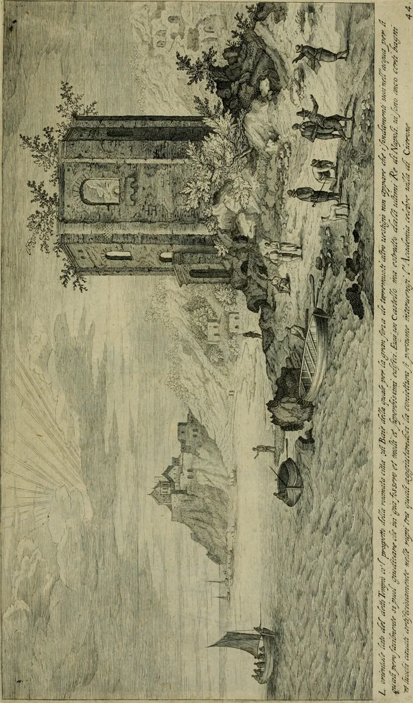 An illustration from Vestigi delle antichita di Roma, Tiuoli, Pozzuolo et altri luochi, 1606, leaf 90