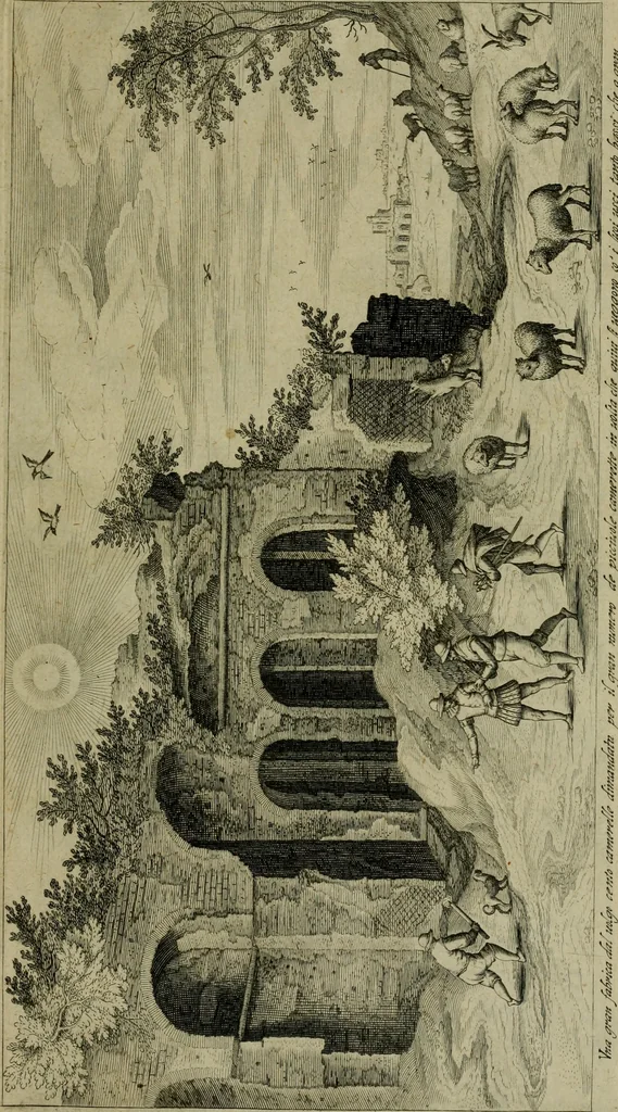 An illustration from Vestigi delle antichita di Roma, Tiuoli, Pozzuolo et altri luochi, 1606, leaf 96