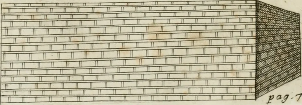 An illustration from Vetera monimenta : in quibus praecipuè musiva opera sacarum profanarumque aedium structura, ac nonnulli antiqui ritus, dissertationibus, iconibusque illustrantur, 1690, leaf 153