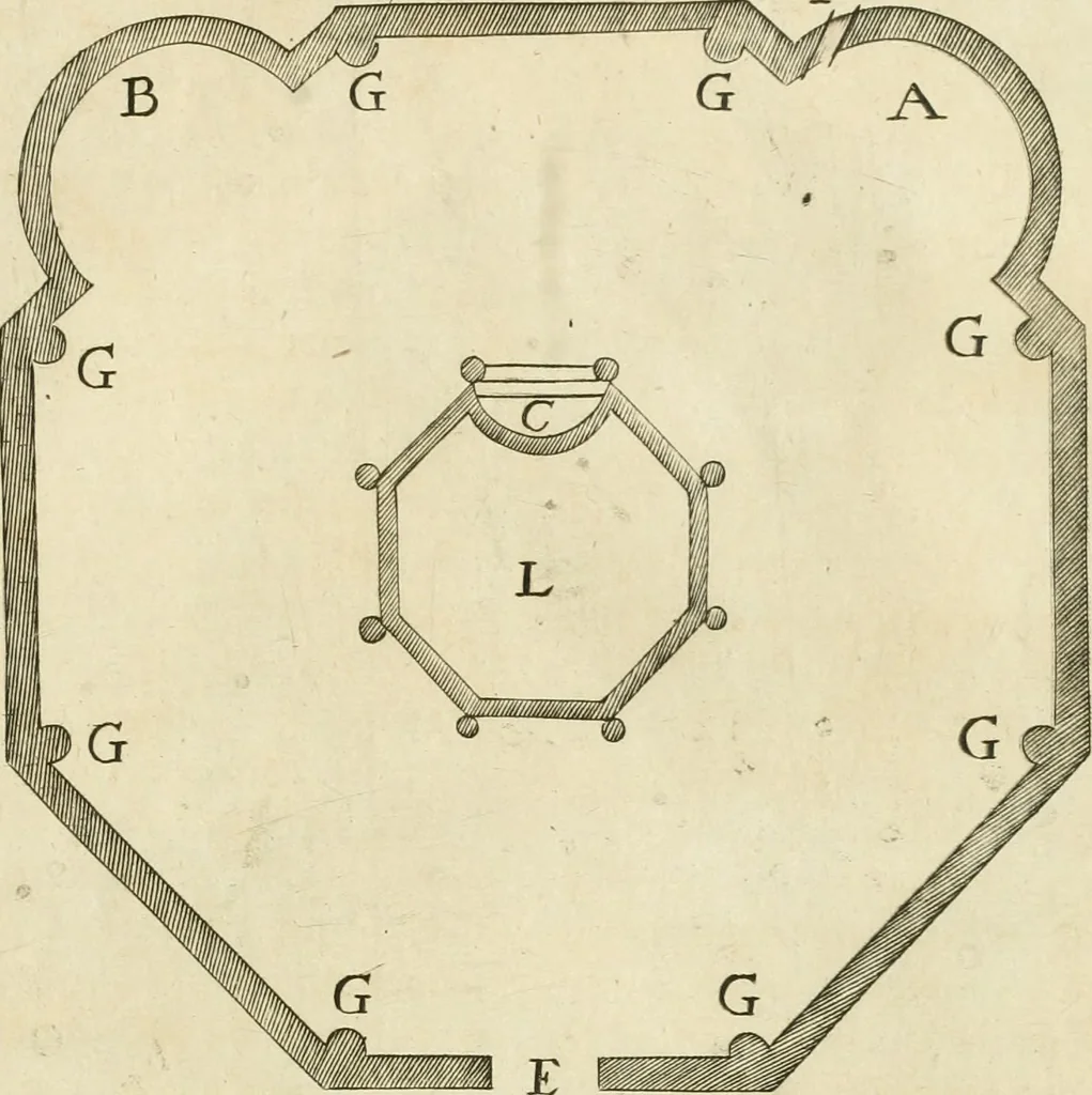 An illustration from Vetera monimenta : in quibus praecipuè musiva opera sacarum profanarumque aedium structura, ac nonnulli antiqui ritus, dissertationibus, iconibusque illustrantur, 1690, leaf 398