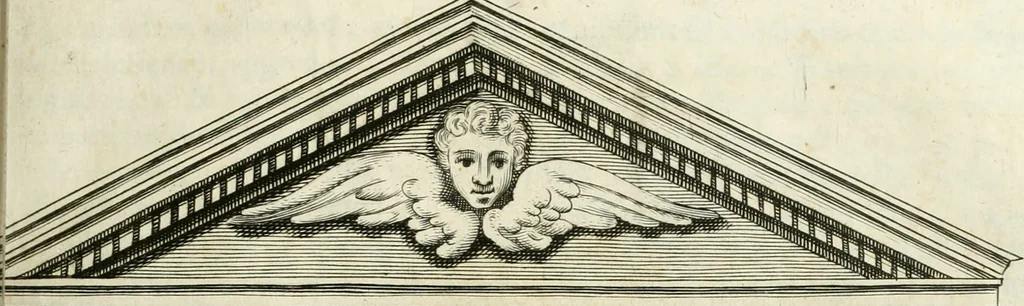 An illustration from Vetera monimenta : in quibus praecipuè musiva opera sacarum profanarumque aedium structura, ac nonnulli antiqui ritus, dissertationibus, iconibusque illustrantur, 1690, leaf 82