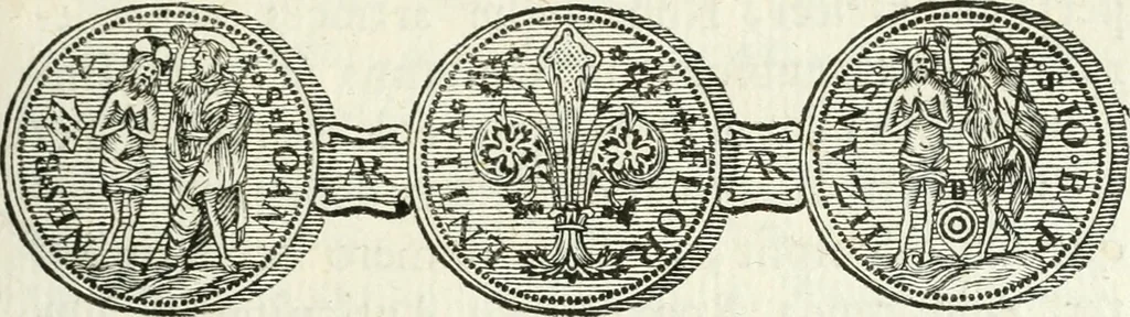 An illustration from Veteris gemmae ad Christianum usum exscalptae brevis explanatio ad academicos Etruscos Cortonenses, 1732, leaf 108