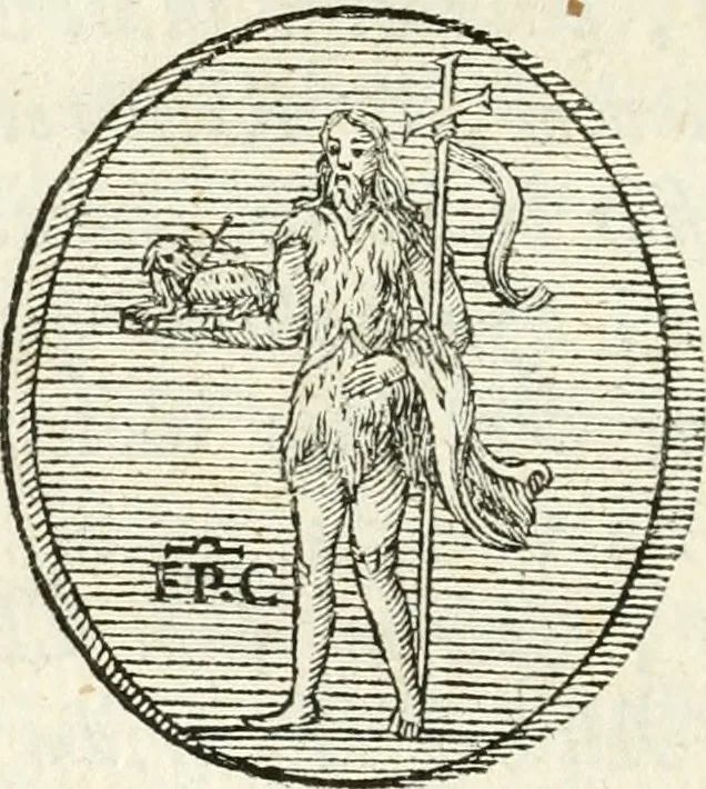 An illustration from Veteris gemmae ad Christianum usum exscalptae brevis explanatio ad academicos Etruscos Cortonenses, 1732, leaf 113