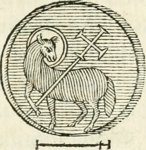 An illustration from Veteris gemmae ad Christianum usum exscalptae brevis explanatio ad academicos Etruscos Cortonenses, 1732, leaf 114