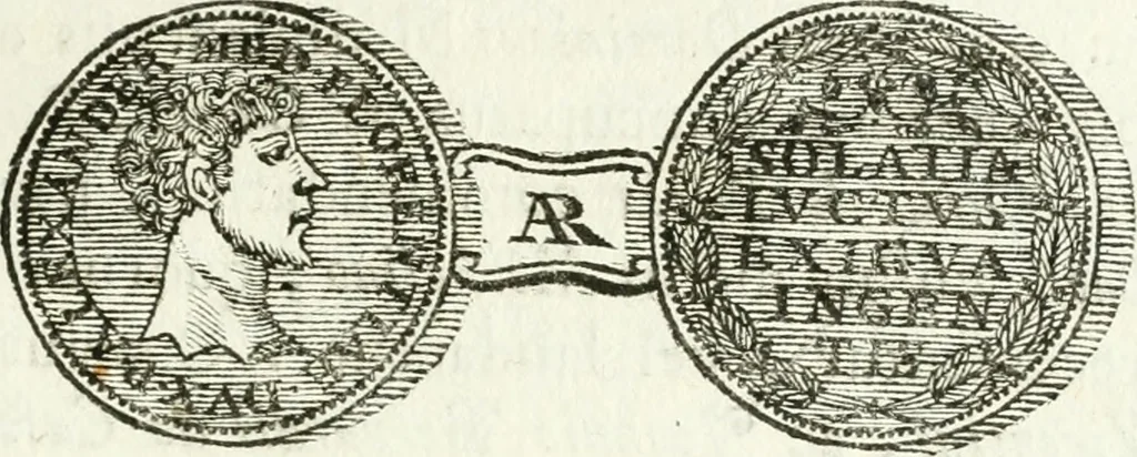 An illustration from Veteris gemmae ad Christianum usum exscalptae brevis explanatio ad academicos Etruscos Cortonenses, 1732, leaf 268