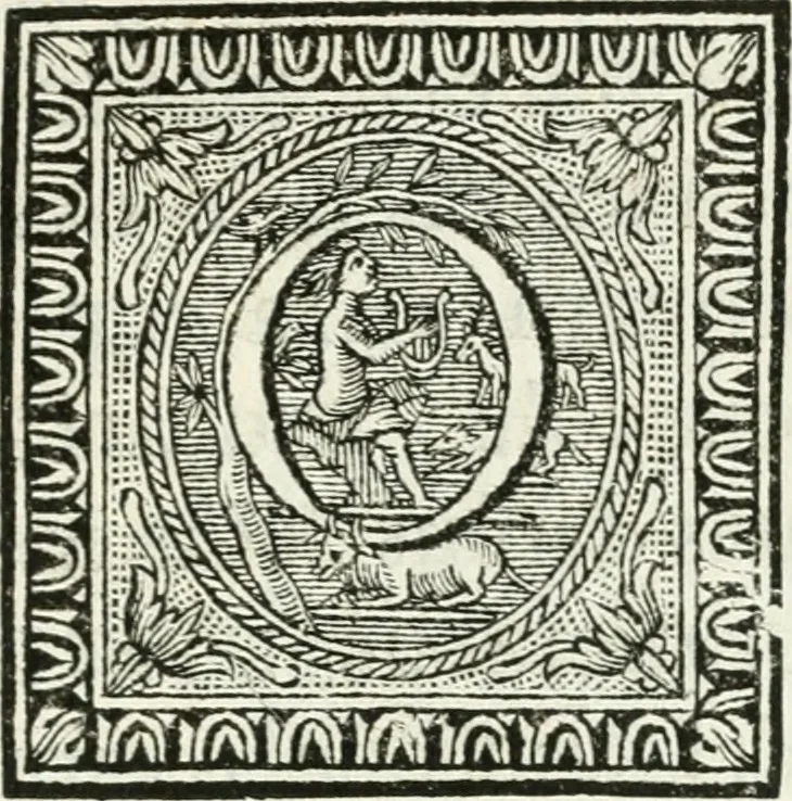 An illustration from Veteris gemmae ad Christianum usum exscalptae brevis explanatio ad academicos Etruscos Cortonenses, 1732, leaf 346