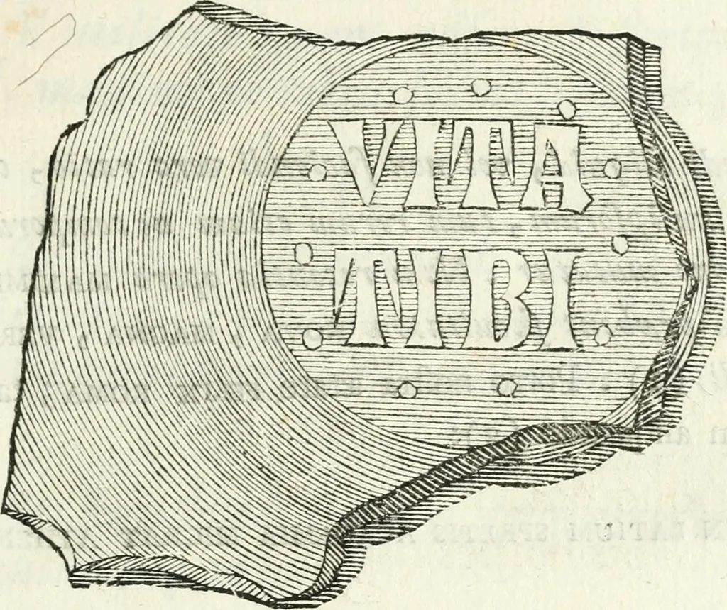 An illustration from Veteris gemmae ad Christianum usum exscalptae brevis explanatio ad academicos Etruscos Cortonenses, 1732, leaf 348