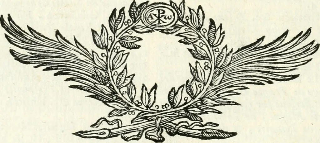 An illustration from Veteris gemmae ad Christianum usum exscalptae brevis explanatio ad academicos Etruscos Cortonenses, 1732, leaf 431