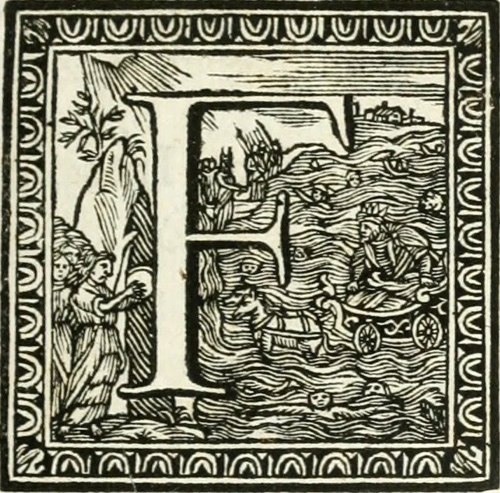An illustration from Veteris gemmae ad Christianum usum exscalptae brevis explanatio ad academicos Etruscos Cortonenses, 1732, leaf 44