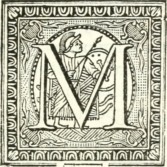 An illustration from Veteris gemmae ad Christianum usum exscalptae brevis explanatio ad academicos Etruscos Cortonenses, 1732, leaf 10