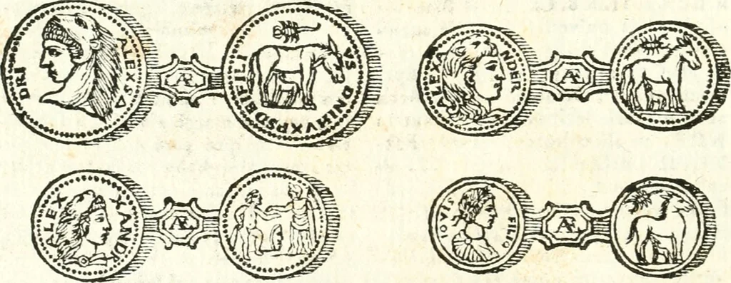 An illustration from Veteris gemmae ad Christianum usum exscalptae brevis explanatio ad academicos Etruscos Cortonenses, 1732, leaf 131
