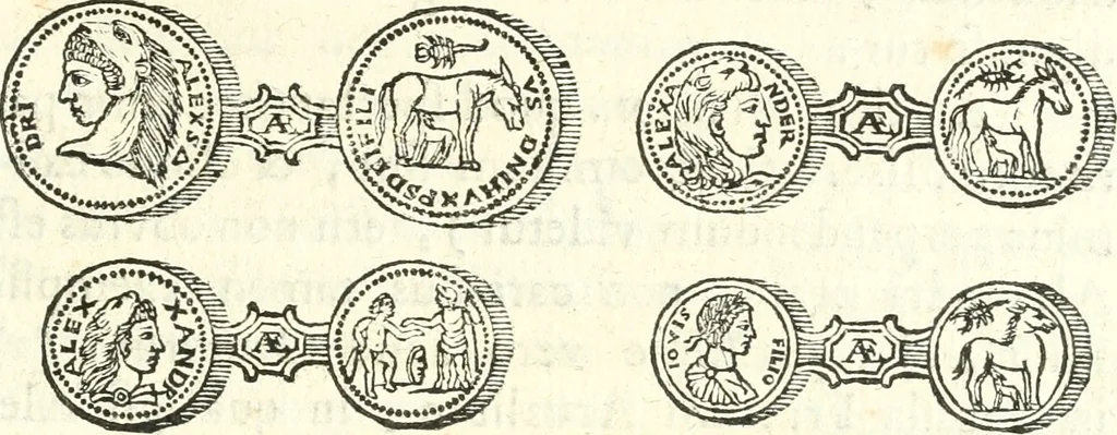 An illustration from Veteris gemmae ad Christianum usum exscalptae brevis explanatio ad academicos Etruscos Cortonenses, 1732, leaf 160