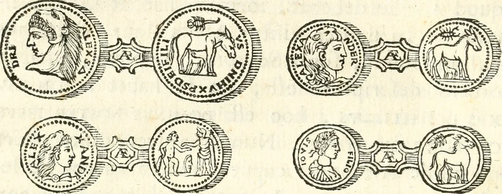 An illustration from Veteris gemmae ad Christianum usum exscalptae brevis explanatio ad academicos Etruscos Cortonenses, 1732, leaf 183
