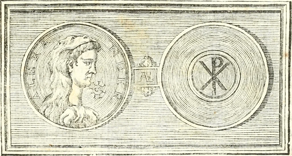 An illustration from Veteris gemmae ad Christianum usum exscalptae brevis explanatio ad academicos Etruscos Cortonenses, 1732, leaf 216