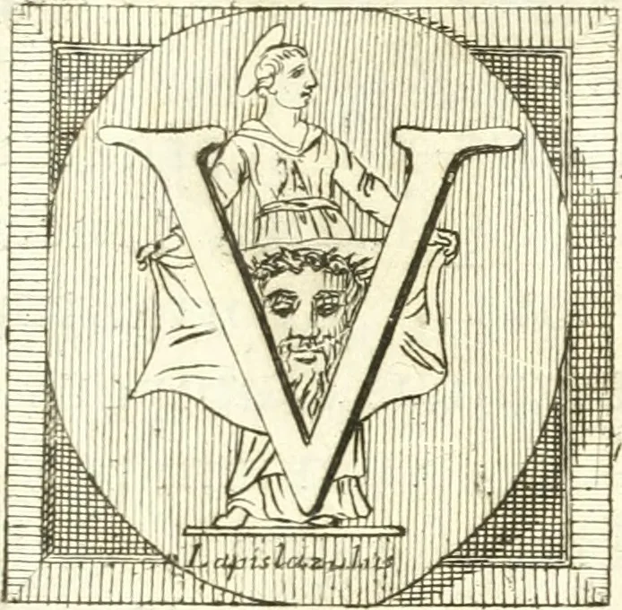 An illustration from Veteris gemmae ad Christianum usum exscalptae brevis explanatio ad academicos Etruscos Cortonenses, 1732, leaf 236