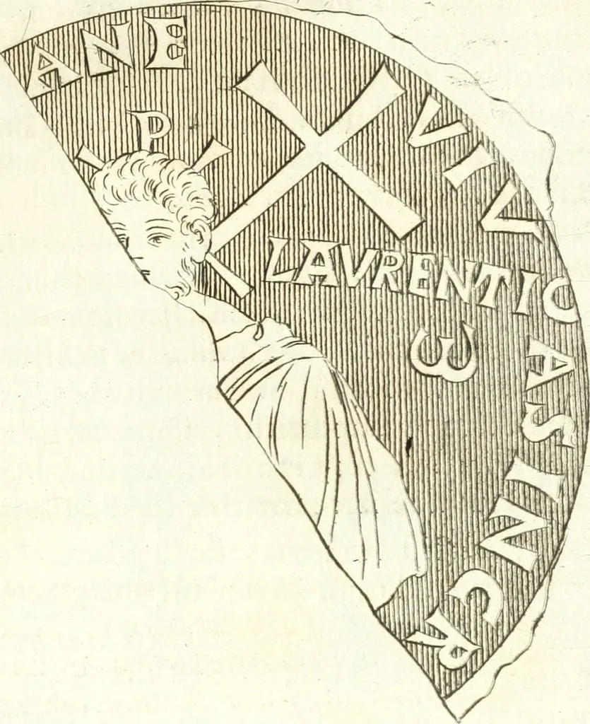 An illustration from Veteris gemmae ad Christianum usum exscalptae brevis explanatio ad academicos Etruscos Cortonenses, 1732, leaf 338