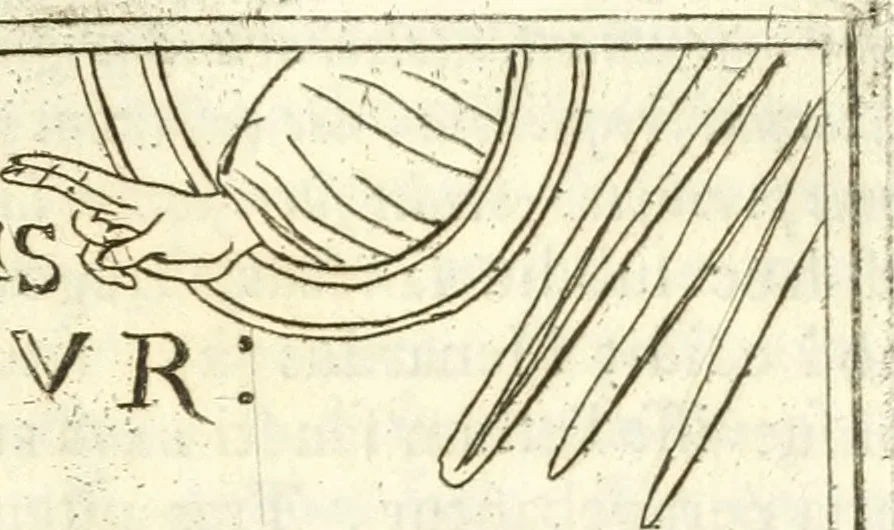 An illustration from Veteris gemmae ad Christianum usum exscalptae brevis explanatio ad academicos Etruscos Cortonenses, 1732, leaf 340