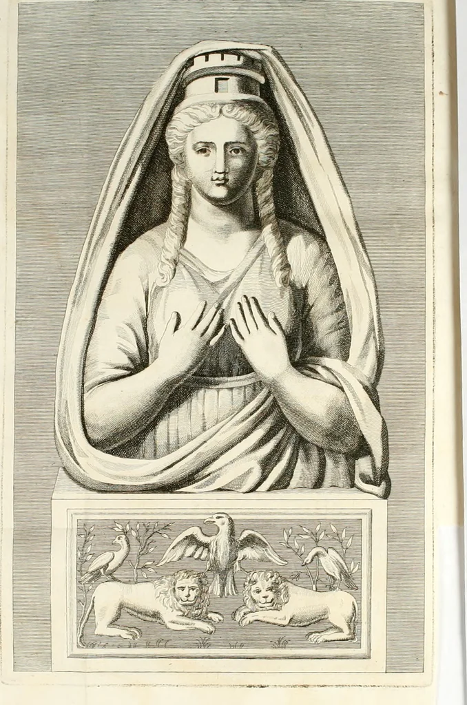 An illustration from Veteris gemmae ad Christianum usum exscalptae brevis explanatio ad academicos Etruscos Cortonenses, 1732, leaf 356