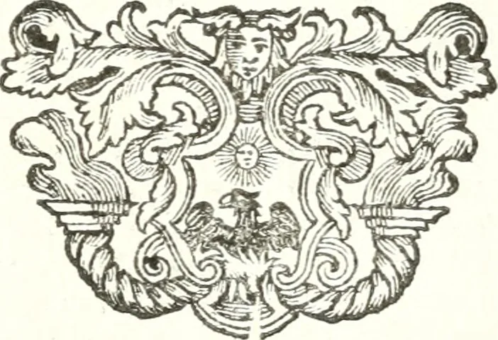 An illustration from Veteris gemmae ad Christianum usum exscalptae brevis explanatio ad academicos Etruscos Cortonenses, 1732, leaf 48