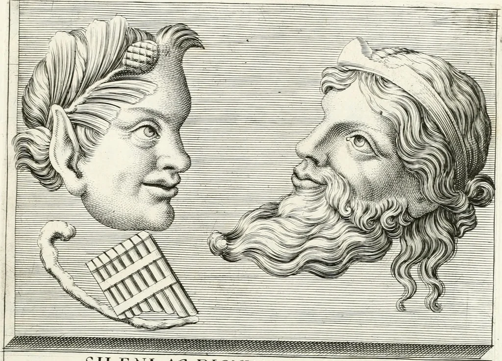 An illustration from Veterum illustrium philosophorum, poetarum, rhetorum, et oratorum imagines : ex vetustis nummis, gemmis, hermis, marmoribus, alijsque antiquis monumentis desumptae, 1685, leaf 176