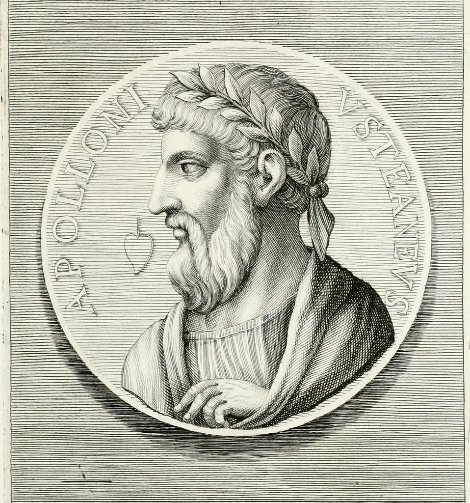 An illustration from Veterum illustrium philosophorum, poetarum, rhetorum, et oratorum imagines : ex vetustis nummis, gemmis, hermis, marmoribus, alijsque antiquis monumentis desumptae, 1685, leaf 18