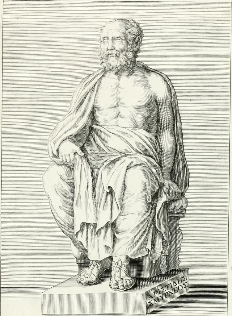 An illustration from Veterum illustrium philosophorum, poetarum, rhetorum, et oratorum imagines : ex vetustis nummis, gemmis, hermis, marmoribus, alijsque antiquis monumentis desumptae, 1685, leaf 198
