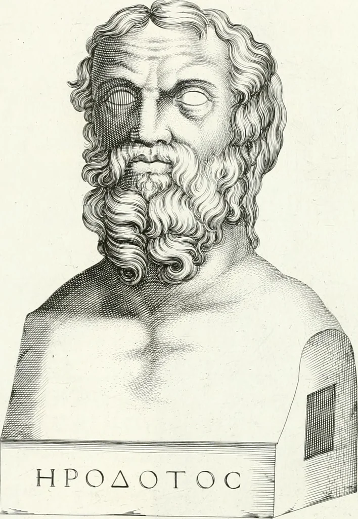 An illustration from Veterum illustrium philosophorum, poetarum, rhetorum, et oratorum imagines : ex vetustis nummis, gemmis, hermis, marmoribus, alijsque antiquis monumentis desumptae, 1685, leaf 216