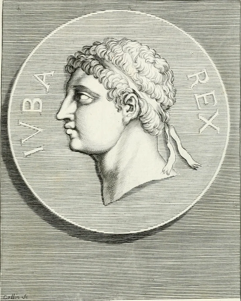 An illustration from Veterum illustrium philosophorum, poetarum, rhetorum, et oratorum imagines : ex vetustis nummis, gemmis, hermis, marmoribus, alijsque antiquis monumentis desumptae, 1685, leaf 54