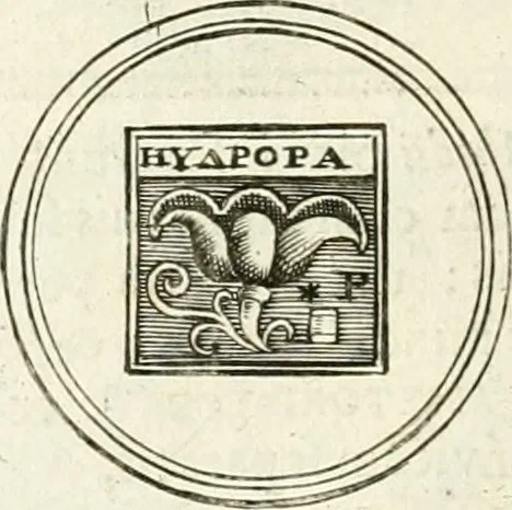An illustration from Veterum Romanorum Religio castrametatio, disciplina militaris ut & balneae ex antiquis numismatibus & lapidibus demonstrata, 1686, leaf 187
