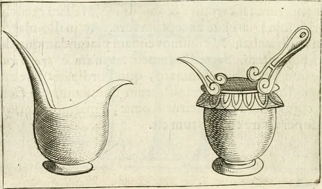 An illustration from Veterum Romanorum Religio castrametatio, disciplina militaris ut & balneae ex antiquis numismatibus & lapidibus demonstrata, 1686, leaf 265