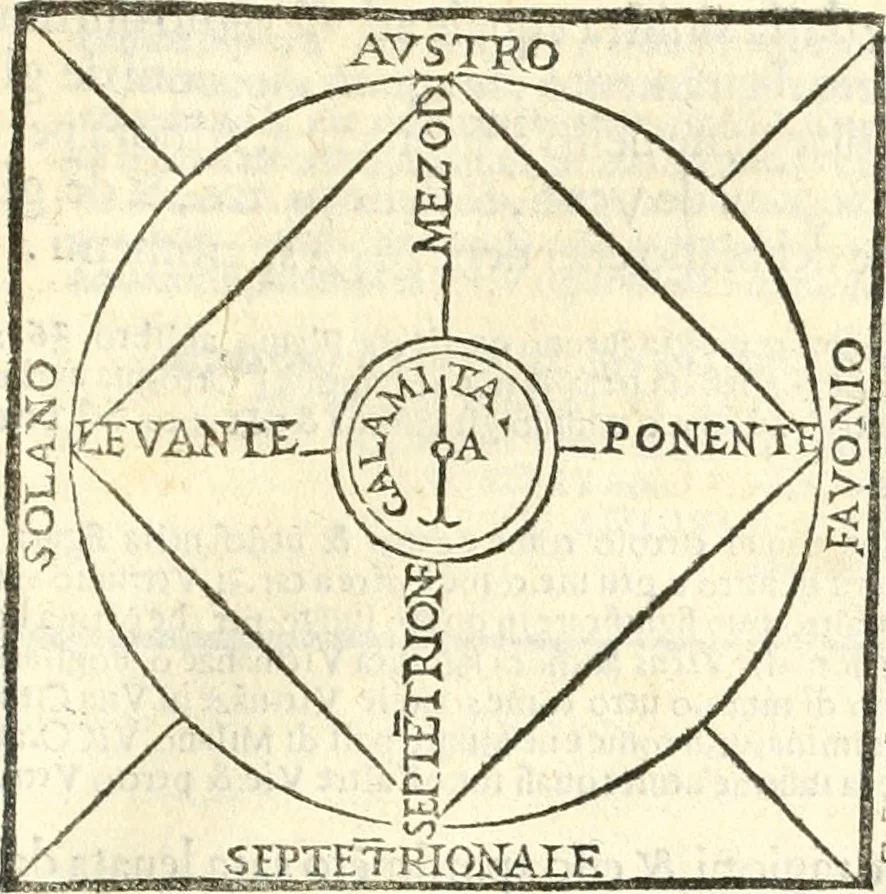 An illustration from Vetrvvio con il svo comento et figvre, 1536, leaf 78