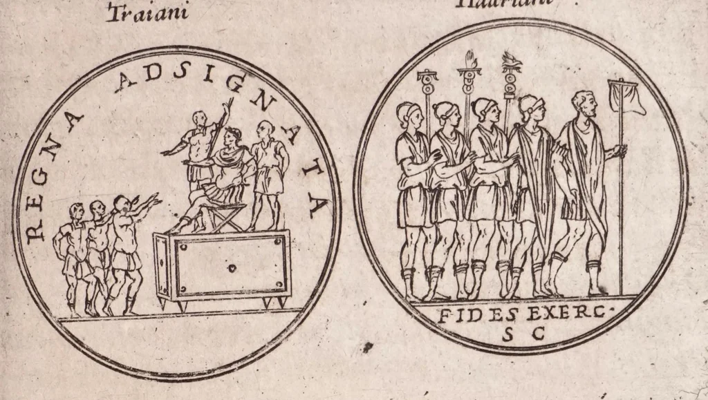 An illustration from Vetustalia, seu, Vetustatis admiranda, 1664, leaf 219