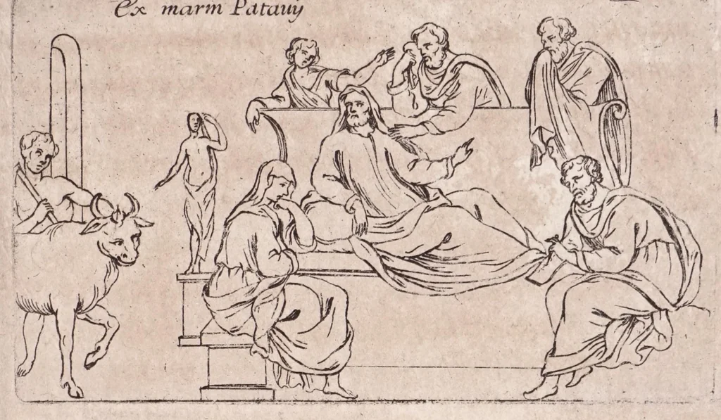 An illustration from Vetustalia, seu, Vetustatis admiranda, 1664, leaf 225