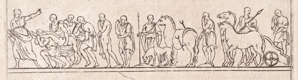 An illustration from Vetustalia, seu, Vetustatis admiranda, 1664, leaf 228