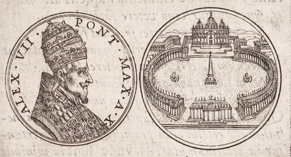 An illustration from Vetustalia, seu, Vetustatis admiranda, 1664, leaf 45