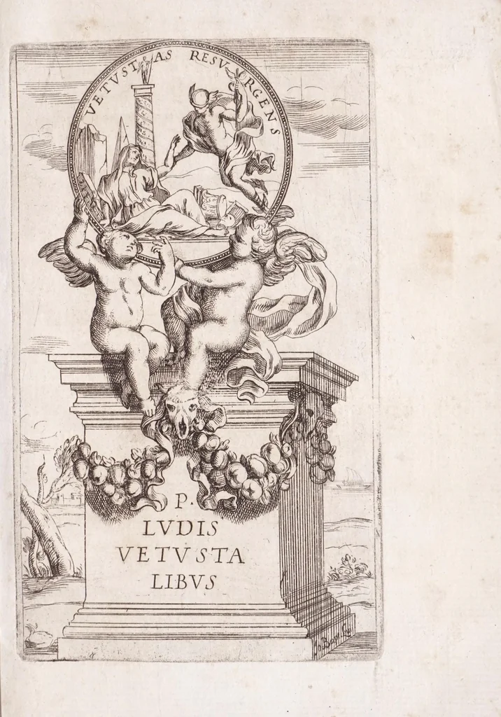 An illustration from Vetustalia, seu, Vetustatis admiranda, 1664, leaf 5
