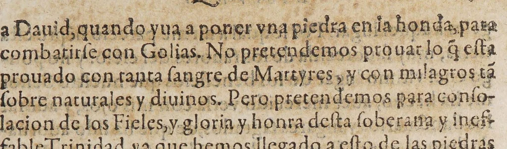 An illustration from Veynte discursos sobre el credo, en declaracion de nuestra sancta fe catholica, y doctrina christiana muy necessarios a todos los fieles en este tiempo., 1577, leaf 97