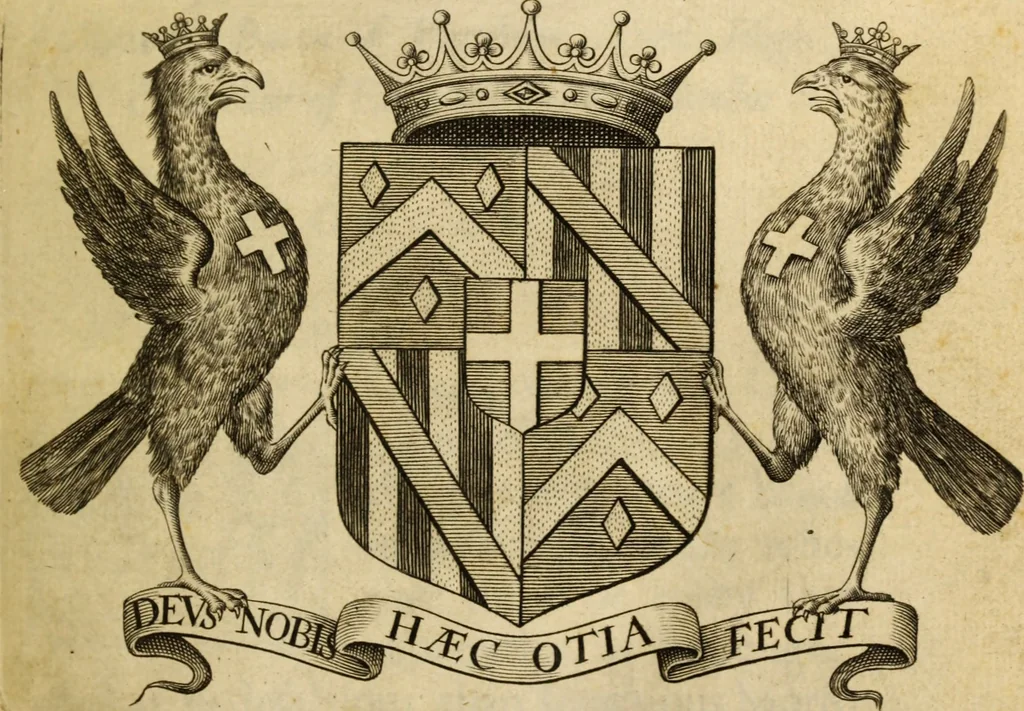 An illustration from A view of the government and publick worship of God in the Reformed Churches beyond the seas : wherein is shewed their conformity and agreement with the Church of England, as it is established by the Act of Uniformity, 1662, leaf 8