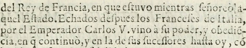 An illustration from Viage de la serenissima reyna Doña Maria Ana de Austria, segunda muger de Don Philipe Quarto deste nombre, Rey Catholico de Hespaña, hasta la real corte de Madrid, desde la imperial de Viena, 1650, leaf 302