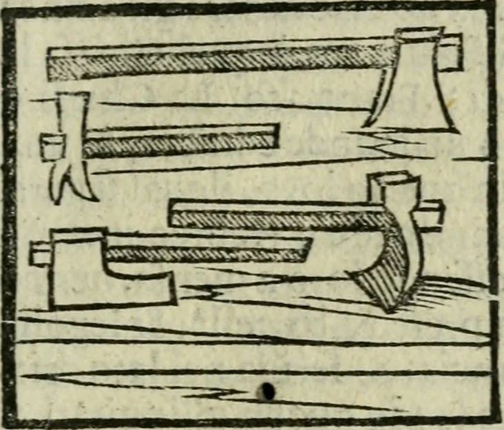 An illustration from Viaggio da Venetia al Santo Sepolcro, et al monte Sinai; col dissegno delle città, castelli, ville, chiese, monasterij, isole, porti, & fiumi, che sin là si ritrouano; et vna breue regola di quanto si dee osseruar nel detto viaggio, e quel che si paga da luoco à luoco, sì di dacij, come d'altre cose, 1606, leaf 134