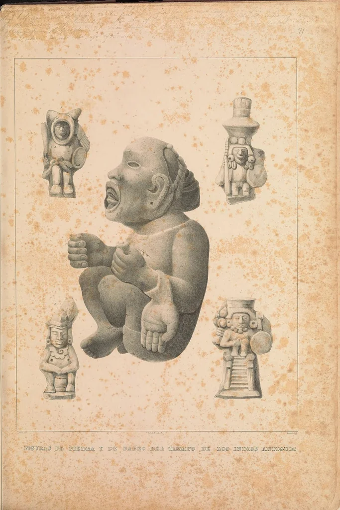 An illustration from Viaje pintoresco y arqueolójico sobre la parte más interesante de la República Mejicana, en los años transcurridos desde 1829 hasta 1834, 1840, leaf 149