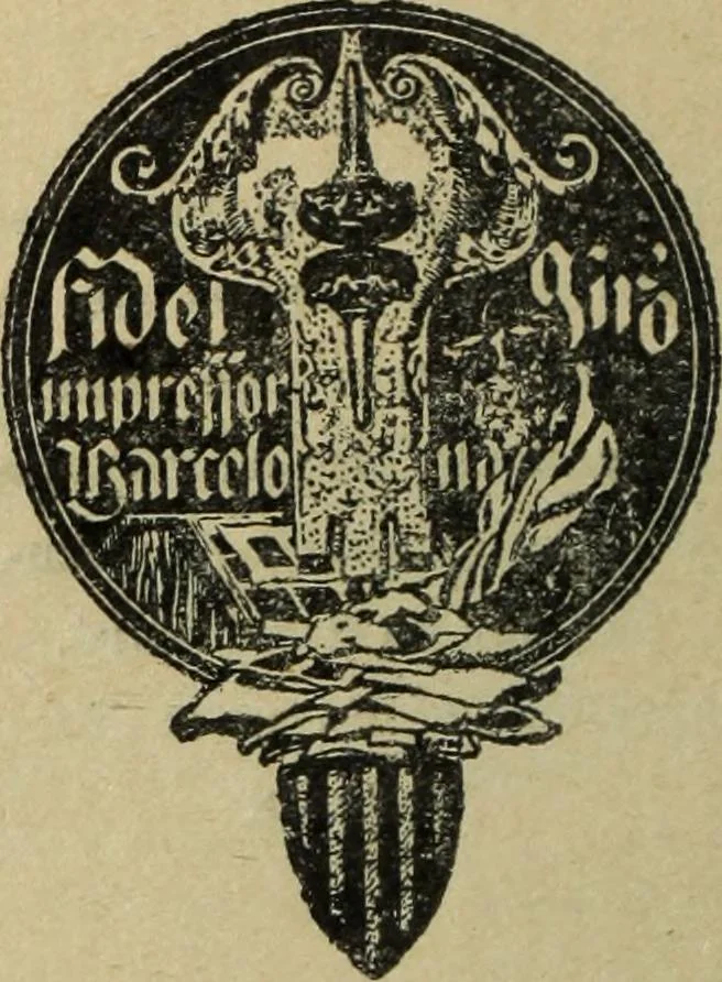 An illustration from Viatge al Purgatori de Sant Patrici, 1917, leaf 147
