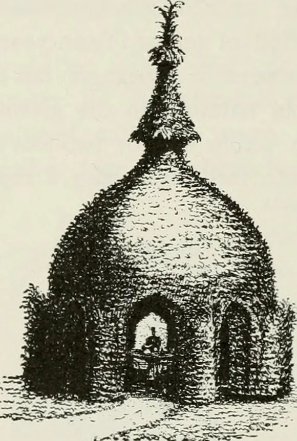 An illustration from Victorian gardens: The art of beautifying suburban home grounds, 1870, leaf 123