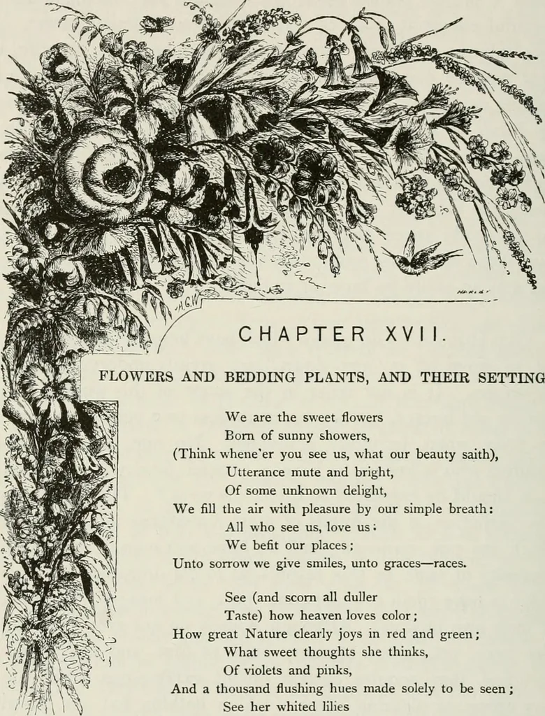 An illustration from Victorian gardens: The art of beautifying suburban home grounds, 1870, leaf 245
