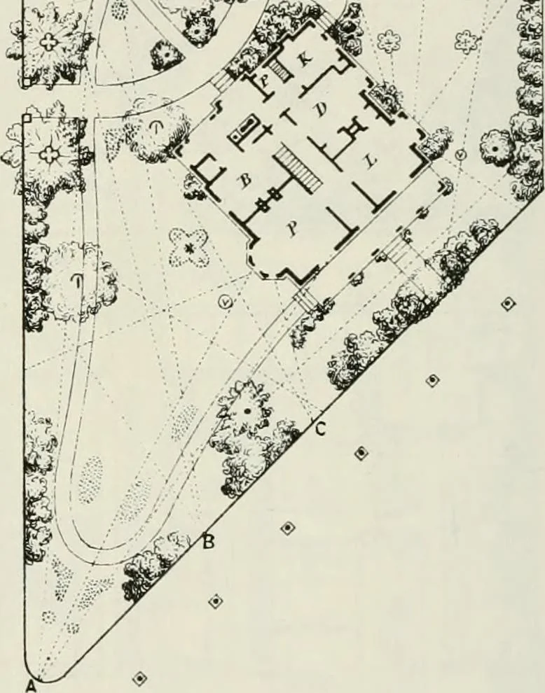 An illustration from Victorian gardens: The art of beautifying suburban home grounds, 1870, leaf 301