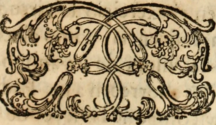 An illustration from Vida de la serenissima Infanta Doña Maria, hija delRey D. Manoel, 1675, leaf 248