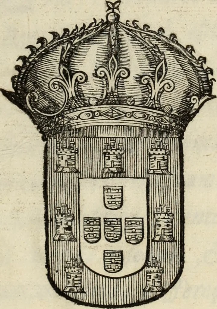 An illustration from Vida de la serenissima Infanta Doña Maria, hija delRey D. Manoel, 1675, leaf 4