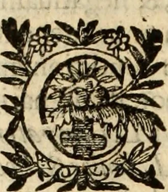 An illustration from Vida de la serenissima Infanta Doña Maria, hija delRey D. Manoel, 1675, leaf 407